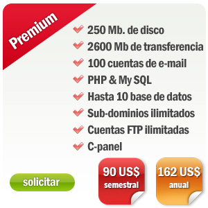 Solicitar plan premium